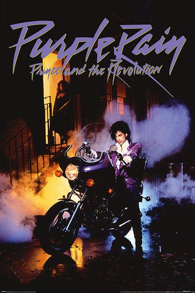 Prince Purple Rain Album Cover Maxi Poster – Koolpixnz