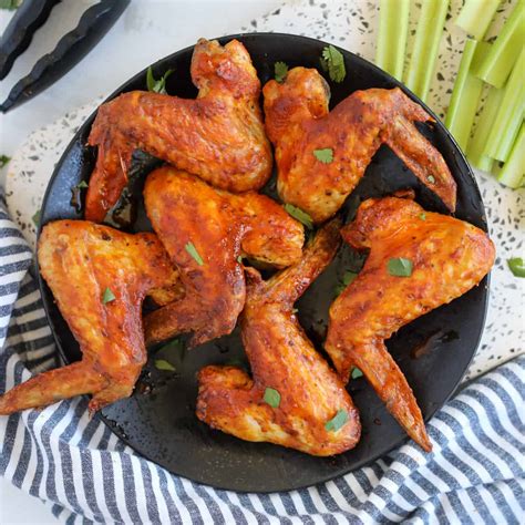 Air Fryer Whole Chicken Wings (Crispy & Juicy!) - Whole Lotta Yum