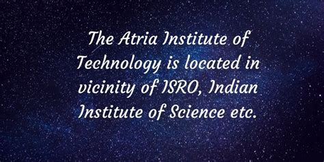 Atria Institute of Technology Admission 2020 (Open) - Application Form, Selection Procedure, Fees