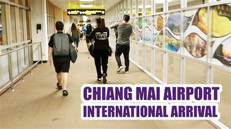 Chiang Mai International Airport Arrival Complete Tour - YouTube