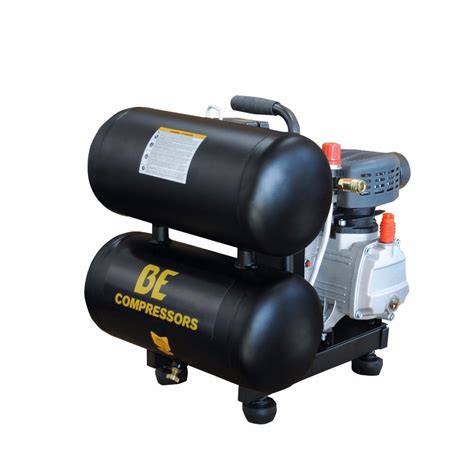 BE Pressure 5 Gallon Twin Tank Air Compressor AC205X | eBay