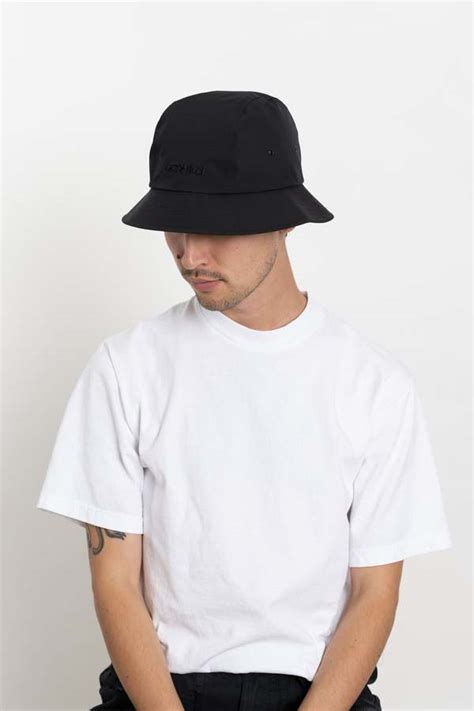 Gramicci Waterproof 3L DWR Laminated Bucket Hat - Black | Garmentory