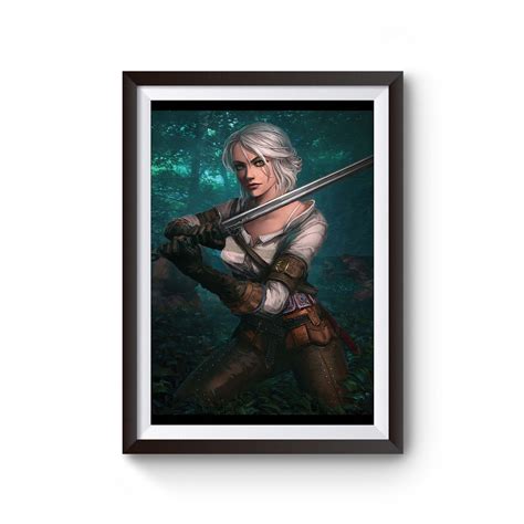 The Witcher 3 Ciri Poster