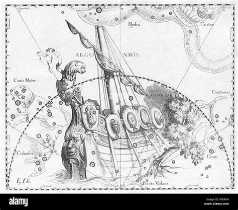Johannes hevelius constellation Black and White Stock Photos & Images - Alamy