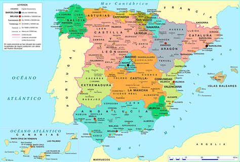 Listado de provincias de España - Katazu