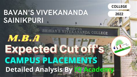 BHAVAN'S VIVEKANANDA MBA College | vivekananda MBA placements ...