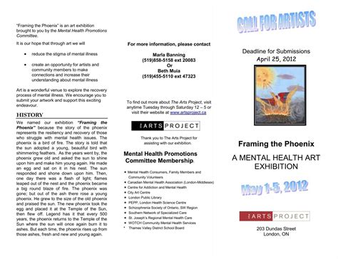 Framing the Phoenix A MENTAL HEALTH ART EXHIBITION