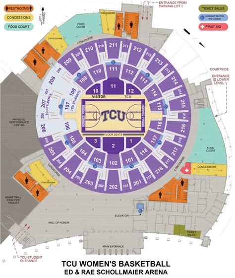 Tcu Stadium Seating Chart