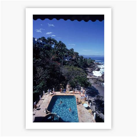 Pool At Puerto Vallarta - Slim Aarons Print