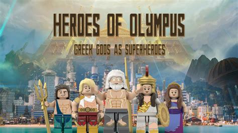 LEGO Heroes Of Olympus (greek gods as superheroes) | LEGO® World Builder