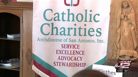 San Antonio's Catholic Charities volunteers prepare for...