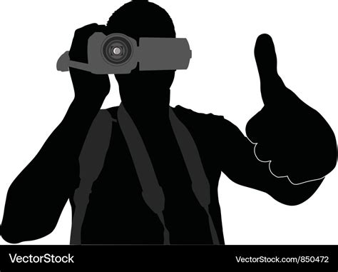 Cameraman Royalty Free Vector Image - VectorStock