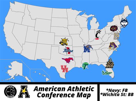 Aac Conference Map