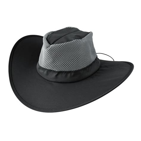 Black Packable Sun Hat | The Pop Hat | Packs Flat in Seconds