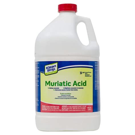 Klean-Strip Green 1 Gal. Green Muriatic Acid GKGM75006 - The Home Depot