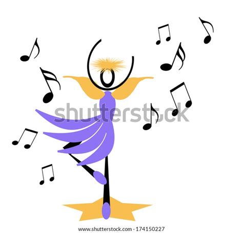 Dancing Angel Stock Illustration 174150227 | Shutterstock