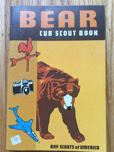 Bear Cub Scout Book With Bear Parents Supplement Boy Scouts - Etsy