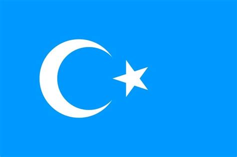 East Turkistan National Flag | East Turkistan Government in Exile