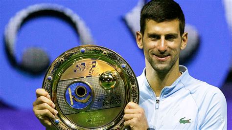 Novak Djokovic defeats Stefanos Tsitsipas in Astana Open final to win his 90th career ATP title ...