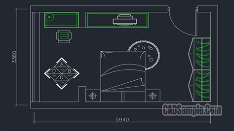 Bedroom Settlement Plan