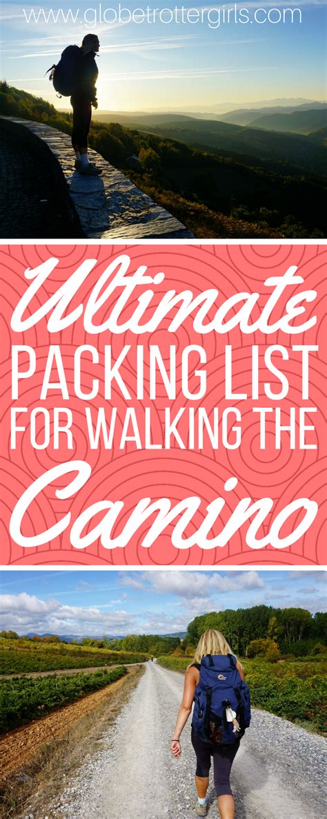 Walking The Camino De Santiago: A Packing List for a 500-Mile Hike ...