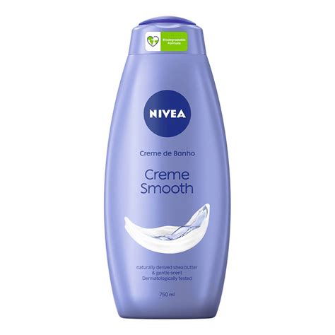 Gel de Banho Creme Smooth Nivea - emb. 750 ml | Continente Online