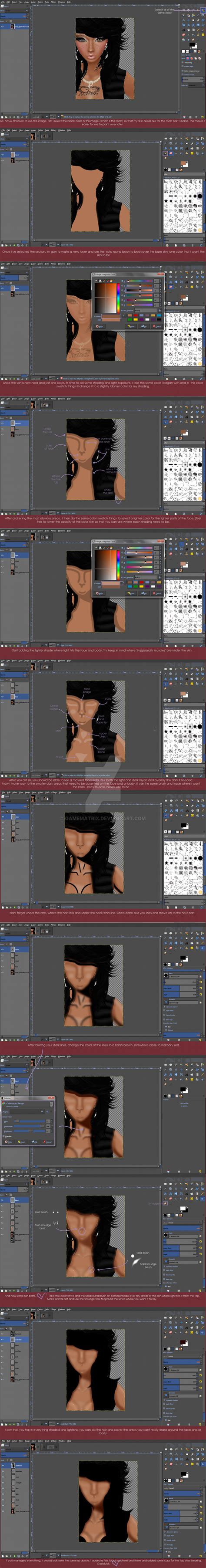 IMVU Skin tutorial. -Gimp- by Gamematrix on DeviantArt