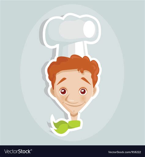 Cute chef Royalty Free Vector Image - VectorStock