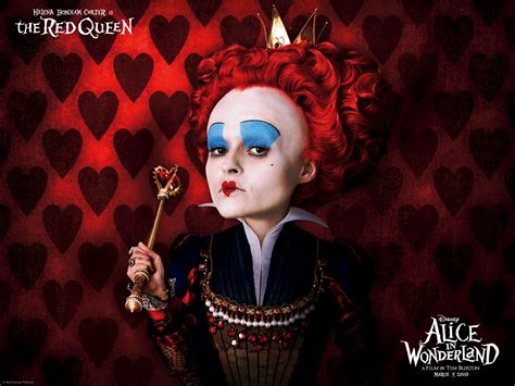 Download Helena Bonham Carter Movie Alice In Wonderland (2010) Wallpaper