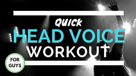 Unlock Your Highest Range with THESE Head Voice Vocal Exercises for Guys! - YouTube