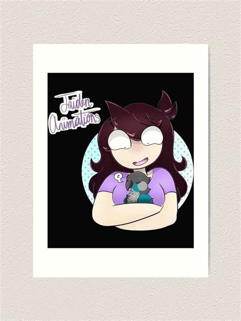 "jaiden animations " Art Print by AYbesClothing | Redbubble