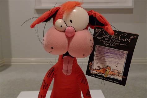 BILL the CAT Plush Doll Bloom County Berkeley Breathed New