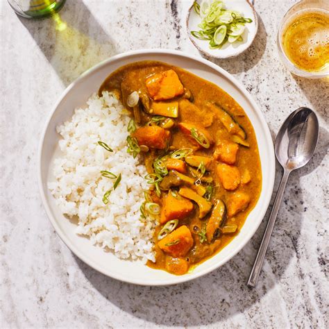 Japanese Curry With Winter Squash and Mushrooms Recipe | Bon Appétit