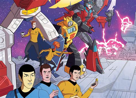 IDW Reveals 'TREK vs. TRANSFORMERS' Crossover Comic • TrekCore.com