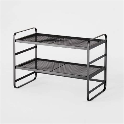 2 Tier Shoe Rack Metal Mesh - Brightroom™ : Target