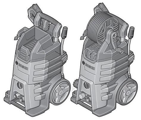 BOSCH HIGH-PRESSURE WASHER Instruction Manual