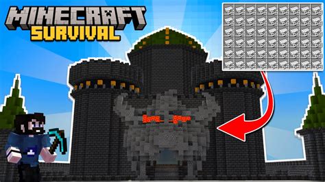 I Built an UNBREAKABLE IRON FARM inside Bowser's Castle in Minecraft ...