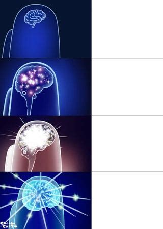 I drew the big brain meme template but with crewmates : r/AmongUs