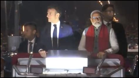 Macron in India: PM Modi, French President visit Hawa Mahal after ...