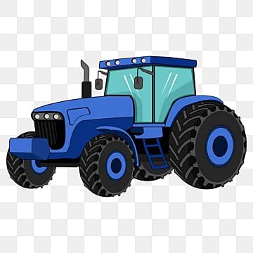 Blue Tractor Clipart Hd PNG, Beautiful Blue Tractor Clipart, Tractor Clipart, Tractor, Clipart ...