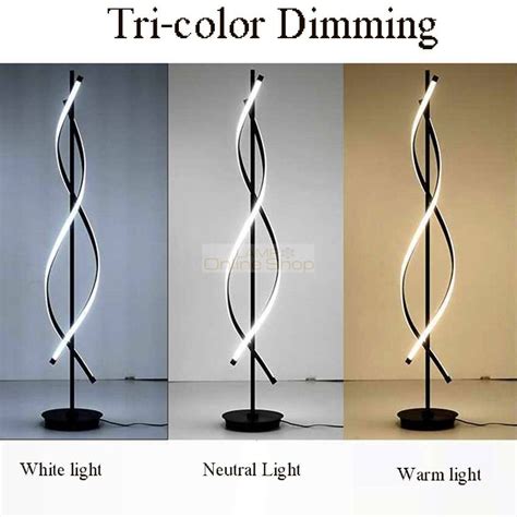 Nordic LED Floor Lamps Living Room LED Floor Lights Standing Family Rooms Bedroom Offices ...