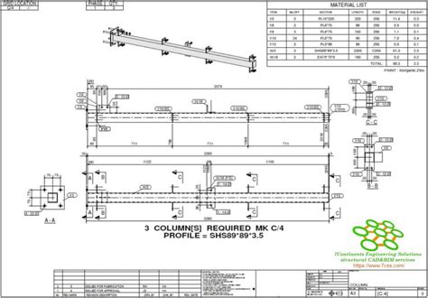 Steel Shop Drawings- How It Makes Fabrication Easy! - 7Continents ...