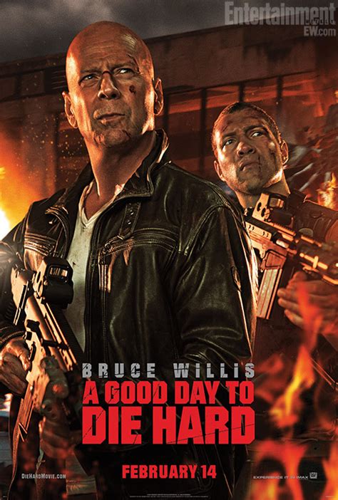 A GOOD DAY TO DIE HARD Poster; Film Set for IMAX Release