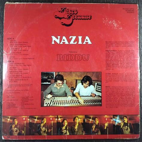 Nazia Hassan, Biddu - Disco Deewane (1981) Biddu , Zoheb Pre-Owned Vinyl, 12" LP Record