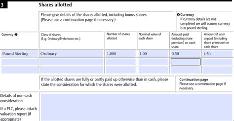 Return of Allotment of Shares - FernandoaresRichardson