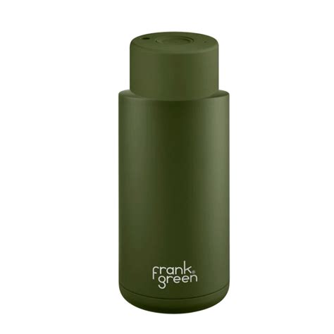 Frank Green Ceramic Reusable Water Bottle 1L | Natural Supply Co