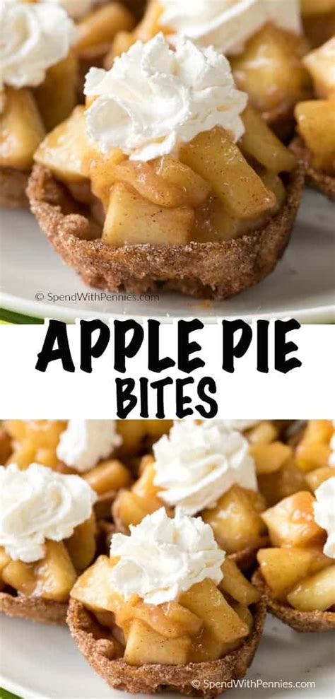 Apple Pie Bites - Spend With Pennies