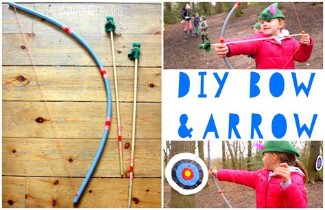 Diy Kids Bow And Arrow - Homemade Bow and Arrows | Homemade bows, Homemade bow, arrow, Wooden ...