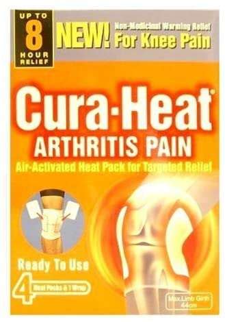 Cura-Heat Arthritis Pain Knee Heatss - Fisikpharma