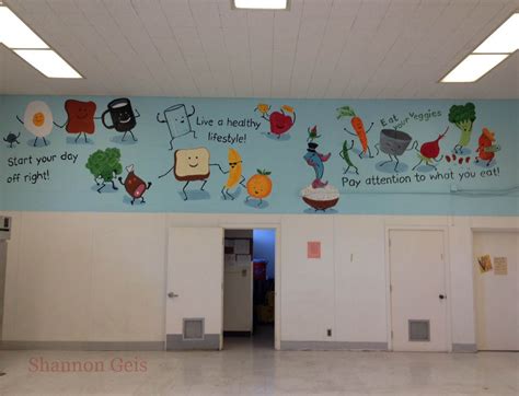 Lunchroom mural for Rebuilding Together. Designed by Shannon Geis ...